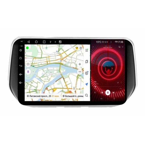 Штатная магнитола VAYCAR 1124-10VP4 4/64 ГБ для Hyundai Santa Fe IV 2018-2020 на Android 10.0