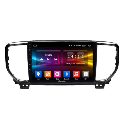 Штатная магнитола CarMedia OL-9780-2-N-2K (экран 2K) для Kia Sportage IV 2018-2022 черная на Android 12.0
