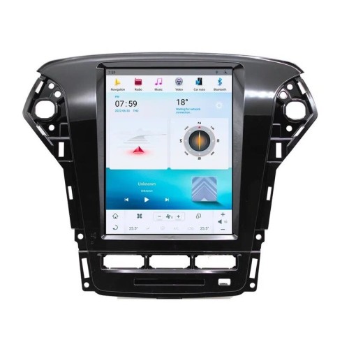 Магнитола Тесла CarMedia ZF-1052A-Q6 для Ford Mondeo IV 2011-2012 на Android 11.0