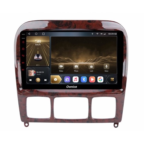 Штатная магнитола CarMedia OL-9952-D для Mercedes S-klasse IV (W220) 1998-2005 на Android 10.0