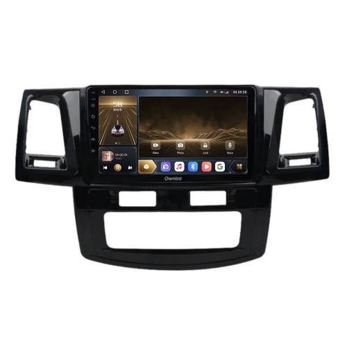 Штатная магнитола CarMedia OL-9603-D для Toyota Hilux VII, Fortuner I 2011-2015 на Android 10.0