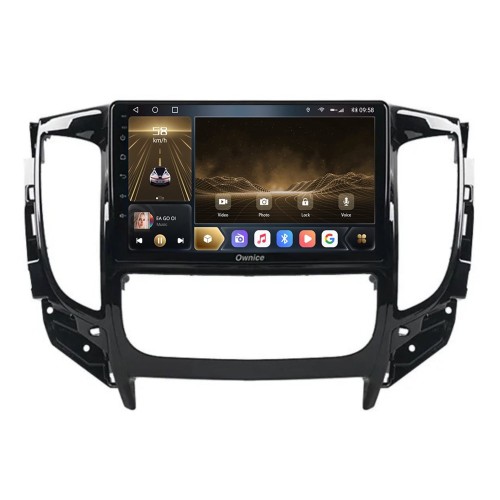 Штатная магнитола CarMedia OL-9567-2-D для Mitsubishi Pajero Sport III, L200 V 2015-2021 на Android 10.0