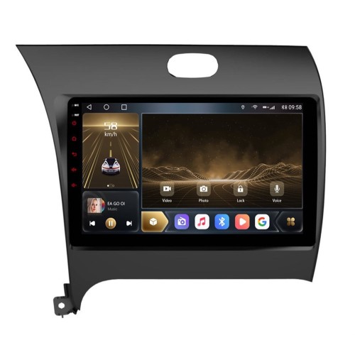 Штатная магнитола CarMedia OL-9732-D для Kia Cerato III 2013-2018 на Android 10.0