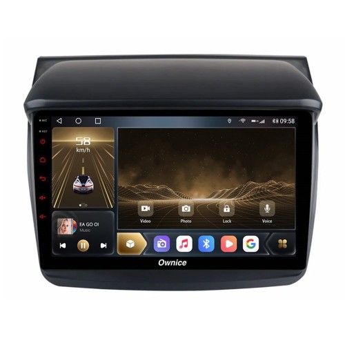 Автомагнитола CarMedia OL-9635-P для Mitsubishi Pajero Sport II, L200 IV 2006-2015 на Android 10.0