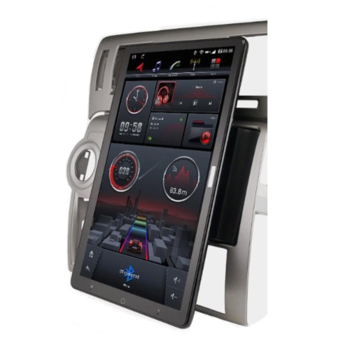 Штатная магнитола CarMedia OL-9299-RLX TESLA (вертикально-поворотный экран) для Hummer H2 2007-2009 на Android 10.0