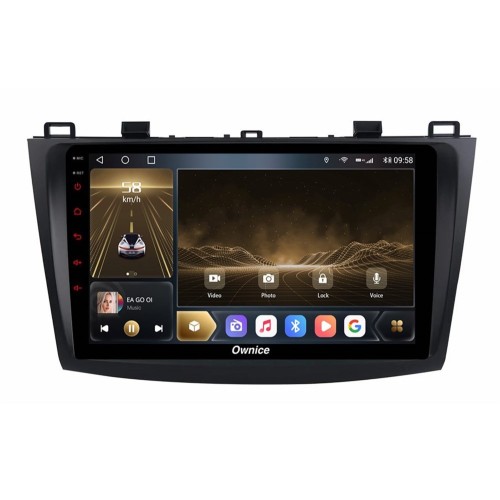 Штатная магнитола CarMedia OL-9507-P6 для Mazda 3 (BL) 2009-2013 на Android 10.0
