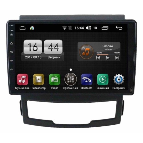 Магнитола FarCar s185 для SsangYong Actyon 2010-2013 на Android (LY832)