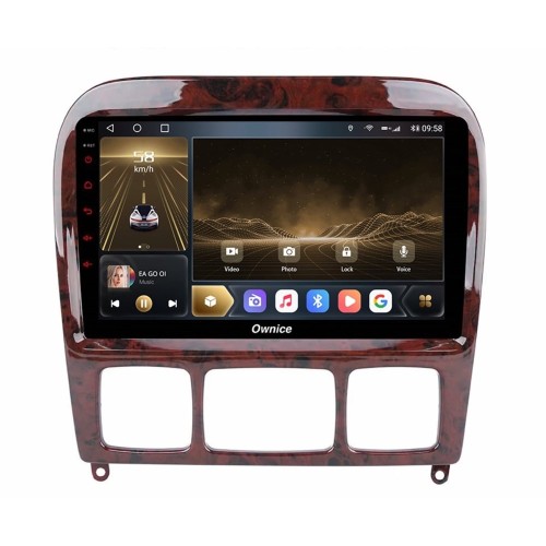 Штатная магнитола CarMedia OL-9952-W для Mercedes S-klasse IV (W220) 1998-2005 на Android 8.1