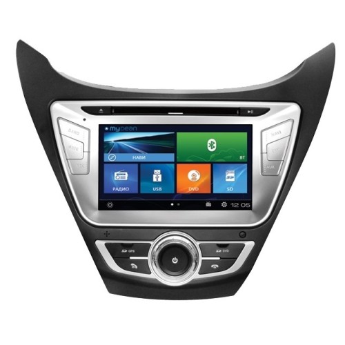 Штатная магнитола Mydean 2092 для Hyundai Elantra (2011-2013)