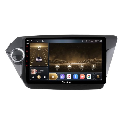 Штатная магнитола CarMedia OL-9731-Q для Kia Rio III 2011-2017 на Android 10.0
