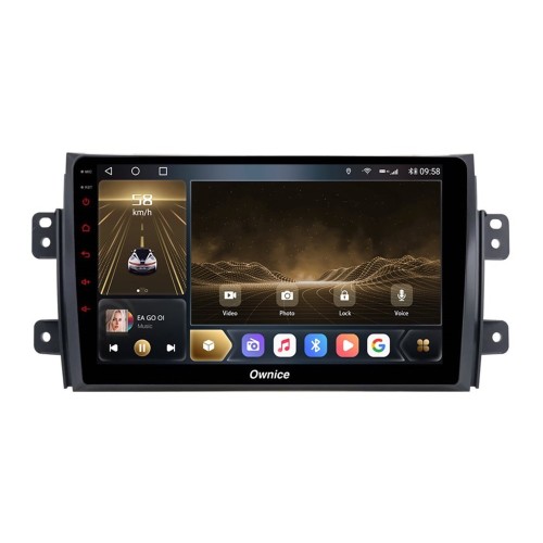 Штатная магнитола CarMedia OL-9625-N для Suzuki SX4 I 2006-2014 на Android 10.0