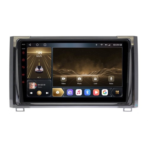 Штатная магнитола CarMedia OL-9429-F для Toyota Tundra II 2013-2021 на Android 10.0