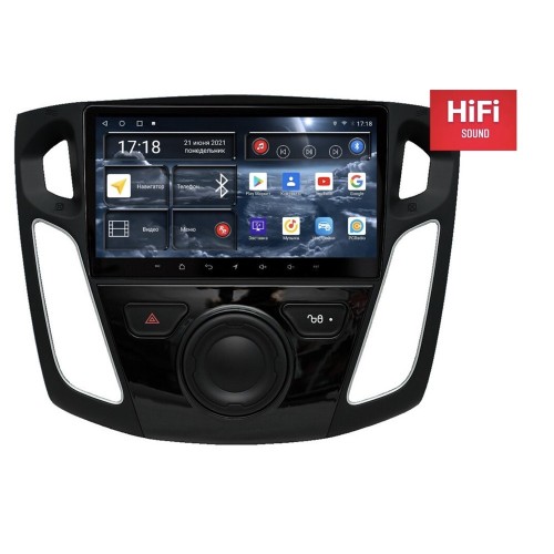 Штатная магнитола Redpower 75150 Hi-Fi 8/256 ГБ для Ford Focus 3 2011+ на Android 10.0