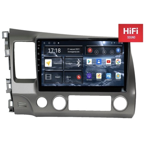 Штатная магнитола Redpower 75024 Hi-Fi 8/256 ГБ для Honda Civic 8 (VIII) 2006-2012 на Android 10.0
