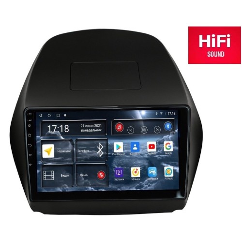 Штатная магнитола Redpower 75047 Hi-Fi 8/256 ГБ для Hyundai ix35, Tucson II 2010-2015 на Android 10.0