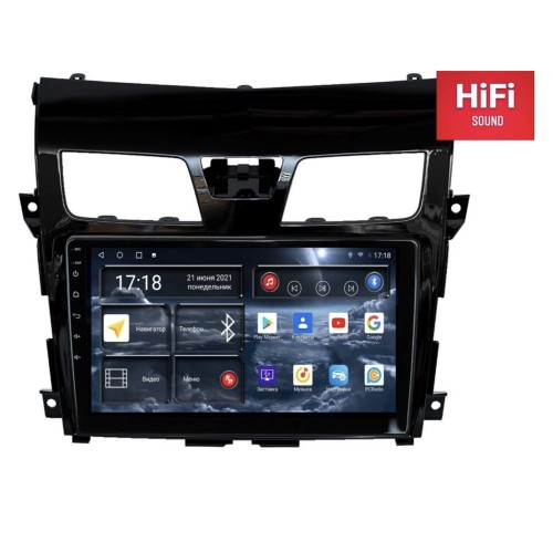 Штатная магнитола Redpower 75302 Hi-Fi 8/256 ГБ для Nissan Teana III 2014-2021 на Android 10.0