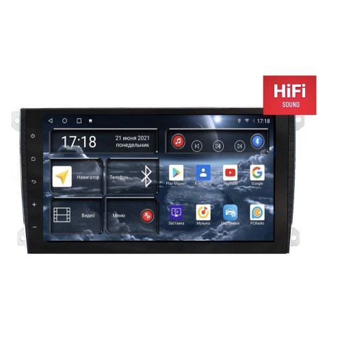 Штатная магнитола Redpower 75303 Hi-Fi 8/256 ГБ для Porsche Cayenne 2002-2010 на Android 10.0