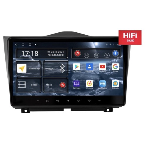 Штатная магнитола Redpower 75061 Hi-Fi 8/256 ГБ для Lada Granta 2018-2025 на Android 10.0