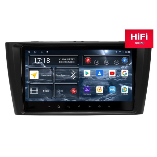 Штатная магнитола Redpower 75187B Hi-Fi 8/256 ГБ для Toyota Avensis III 2009-2015 на Android 10.0 цвет-черный