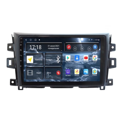 Штатная магнитола Redpower 75028 Hi-Fi 8/256 ГБ для Nissan Navara (Frontier) IV D23 2014-2025 (заменяется часть штатной рамки) на Android 10.0