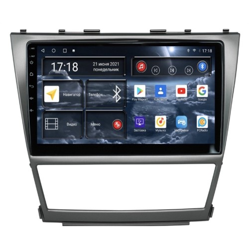 Штатная магнитола Redpower 75064 Hi-Fi 8/256 ГБ для Toyota Camry V40 2006-2011 климат под рынок США на Android 10.0