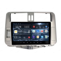 Штатная магнитола Redpower 75065S Hi-Fi 8/256 ГБ для Toyota Land Cruiser Prado 150 2009-2013 серебро на Android 10.0