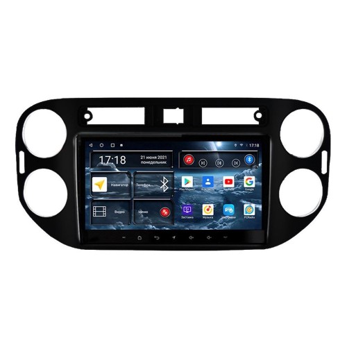 Штатная магнитола Redpower 75406 Hi-Fi для Volkswagen Tiguan 1-поколение, рестайлинг NF 2011-2017 на Android 10.0