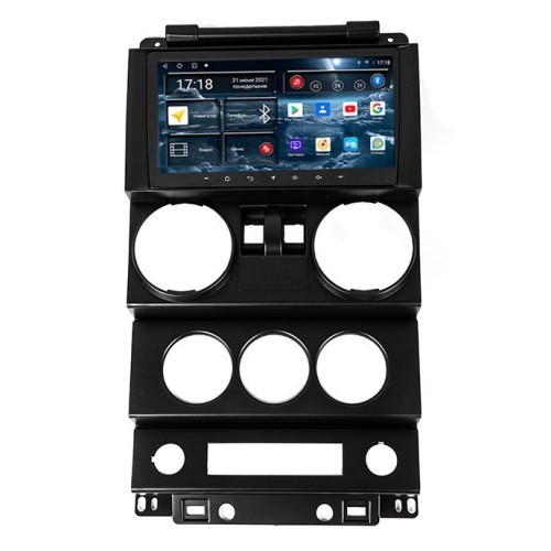Штатная магнитола Redpower 75413 Hi-Fi 8/256 ГБ для Jeep Wrangler 3-поколение (JK) 2006-2010 2 двери на Android 10.0