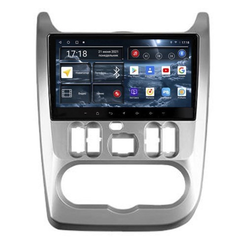 Штатная магнитола Redpower 75357 Hi-Fi 8/256 ГБ для Renault Logan, Sandero 2009-2013 на Android 10.0