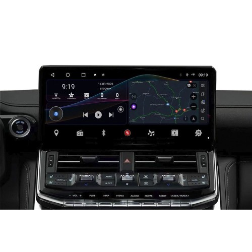 Штатная магнитола Redpower 75300L Hi-Fi 8/256 ГБ для Toyota Land Cruiser 300 2021-2025 на Android 10.0