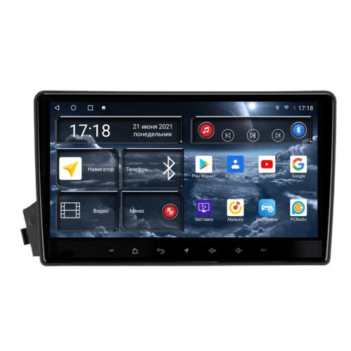 Штатная магнитола Redpower 75093 Hi-Fi 8/256 ГБ для SsangYong Actyon, Kyron 2006-2010 на Android 10.0