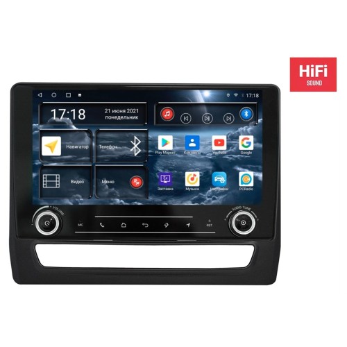 Штатная магнитола Redpower K75126 Hi-Fi 8/256 ГБ для Mitsubishi ASX 2020-2022 на Android 10.0
