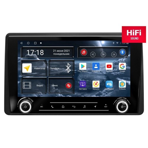 Автомагнитола Redpower K75258 Hi-Fi 8/256 ГБ для Renault Arcana 2019-2024 на Android 10.0