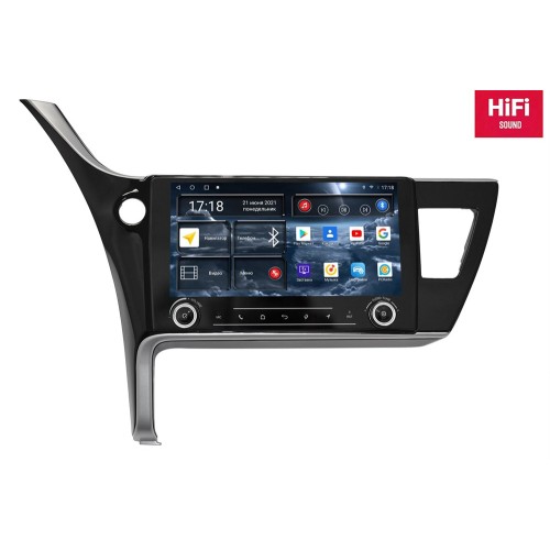Штатная магнитола Redpower K75266 Hi-Fi для Toyota Corolla (E180) 2016-2018 на Android 10.0