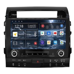 Штатная магнитола Redpower K75203 Hi-Fi 8/256 ГБ для Toyota Land Cruiser 200 2010-2012 с климат-контролем на магнитоле на Android 10.0