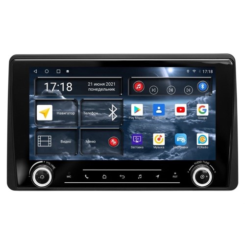 Штатная магнитола Redpower K75358 Hi-Fi 8/256 ГБ для Renault Arkana I 2019-2024 на Android 10.0