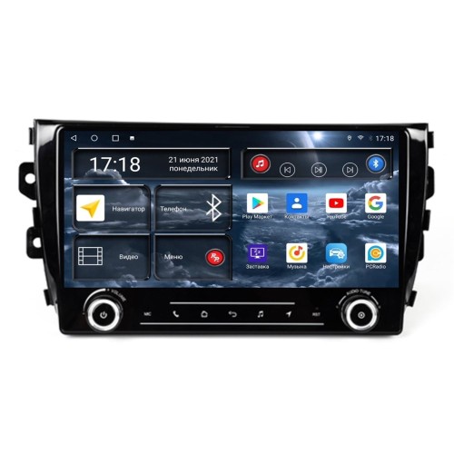 Штатная магнитола Redpower K75122 Hi-Fi 8/256 ГБ для Zotye T600 на Android 10.0