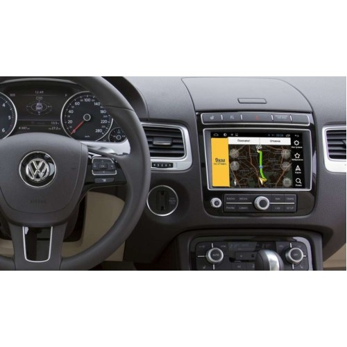 Навигационный блок Carmedia LT-W-135 для Volkswagen Touareg 2011+ на Android 9.0