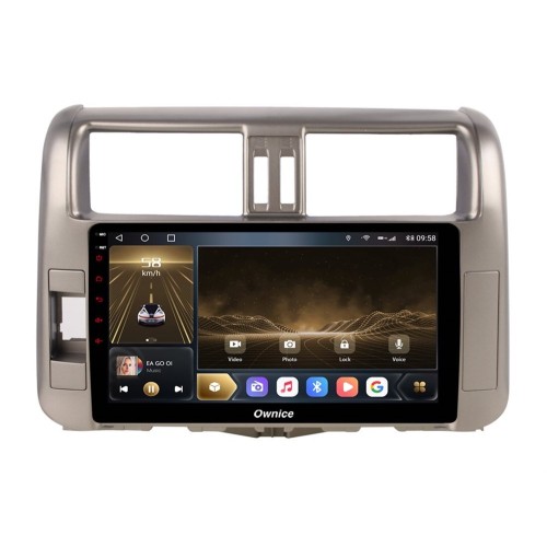 Штатная магнитола CarMedia OL-9613-J для Toyota LC Prado 150 2009-2013 на Android 10.0