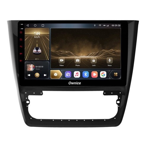 Штатная магнитола CarMedia OL-1919-Q для Skoda Yeti I 2009-2018 на Android 10.0