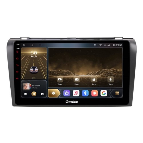 Штатная магнитола CarMedia OL-9503-I для Mazda 3 (BK) 2003-2009 на Android 10.0