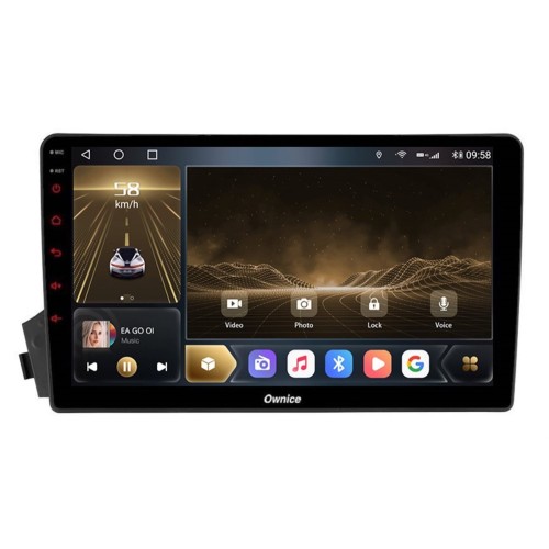 Штатная магнитола CarMedia OL-9303-W для SsangYong Kyron, Actyon, Actyon Sports 2005-2015 на Android 8.1