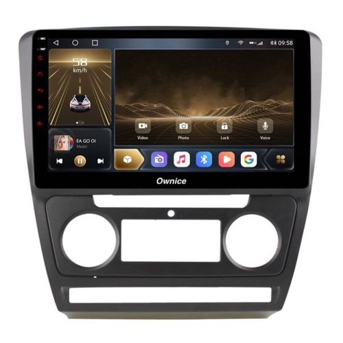 Штатная магнитола CarMedia OL-1920-F для Skoda Octavia II (A5) 2004-2013 на Android 10.0