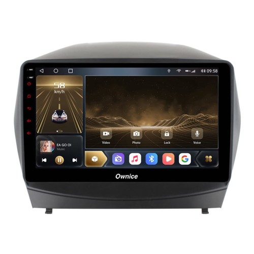 Штатная магнитола CarMedia OL-1702-F для Hyundai ix35, Tucson II 2011-2015 на Android 10.0