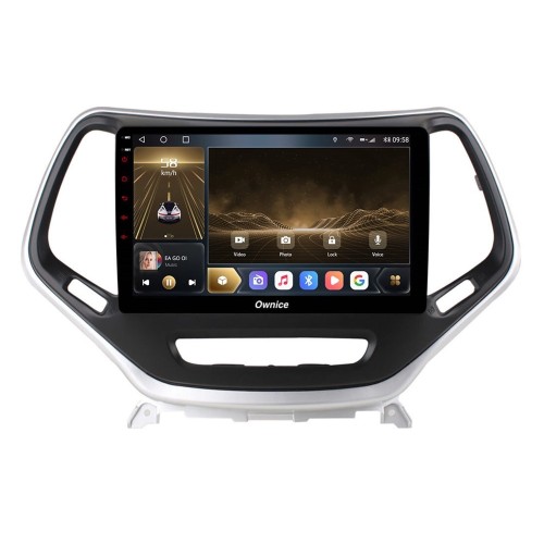 Штатная магнитола CarMedia OL-1253-F для Jeep Cherokee IV (WK2) 2013-2017 на Android 10.0