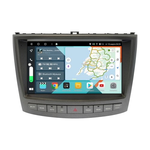 Штатная магнитола Wide Media KS1325QR-3/32 для Lexus IS II 2005-2013 тип B на Android 10.0