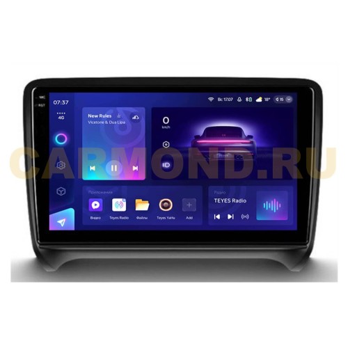 Штатная магнитола Teyes CC3 2K 4/64 ГБ для Audi TT II (8J), TTS II (8J) 2008-2014 на Android 10.0