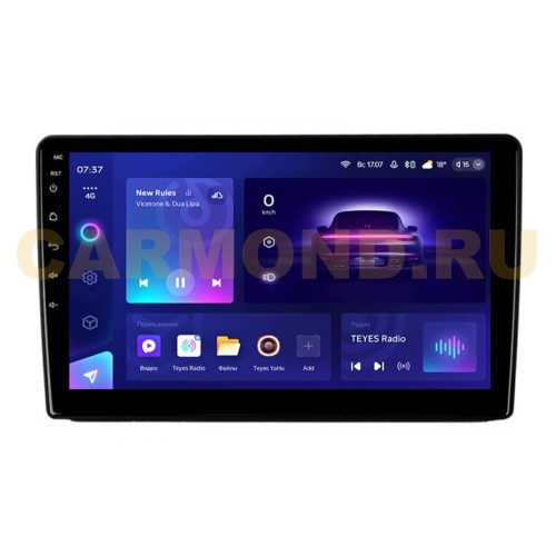 Штатная магнитола Teyes CC3 2K 4/64 ГБ для Lada Granta I 2011-2018 на Android 10.0
