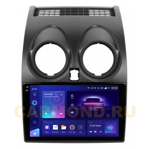 Штатная магнитола Teyes CC3 2K 4/64 ГБ для Nissan Qashqai I 2007-2013 на Android 10.0