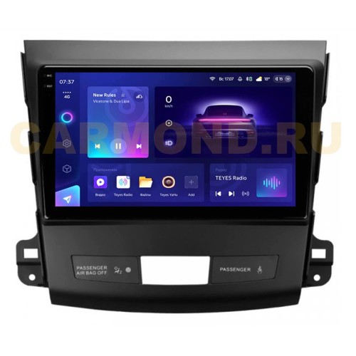 Штатная магнитола Teyes CC3 2K 4/64 ГБ для Mitsubishi Outlander XL 2006-2012 на Android 10.0